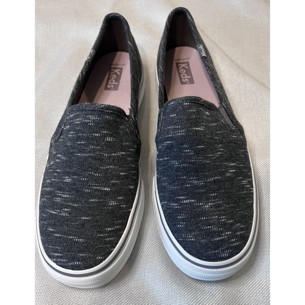 NWOB Keds Womens Double Decker Speckle Slip On Athletic Sneakers Casual Size 8